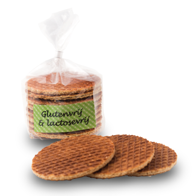 Een pak glutenvrije stroopwafels